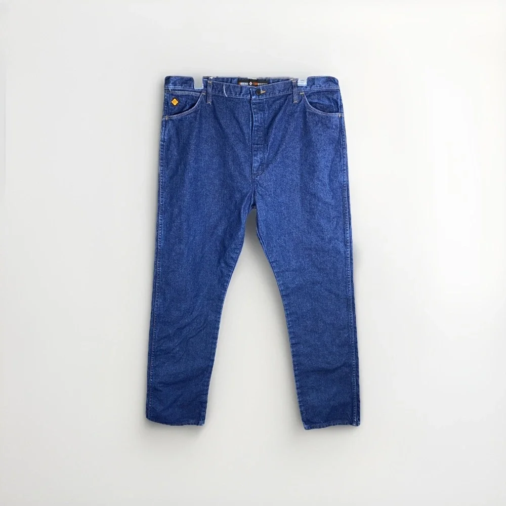 Wrangler Indigo FR Fire Resistant 13 Original Fit Jeans - 42x36 HRC2/2112